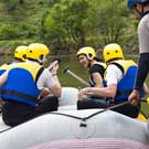 Whitewater rafting